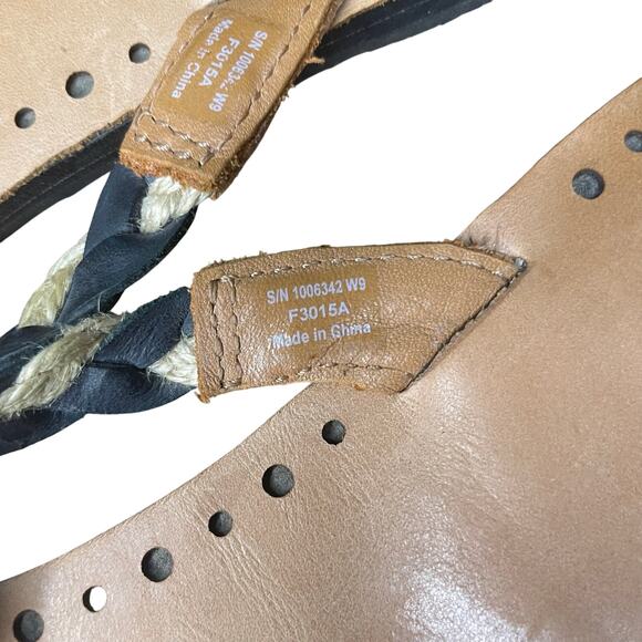 UGG Navie II leather braided flip-flops - Picture 3 of 5